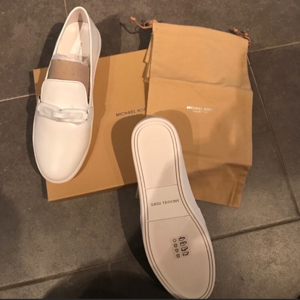 Michael Kors collection  lennox  leather slip -on